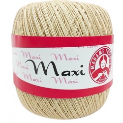 MAXI Madame Tricote beżowy 2 6301