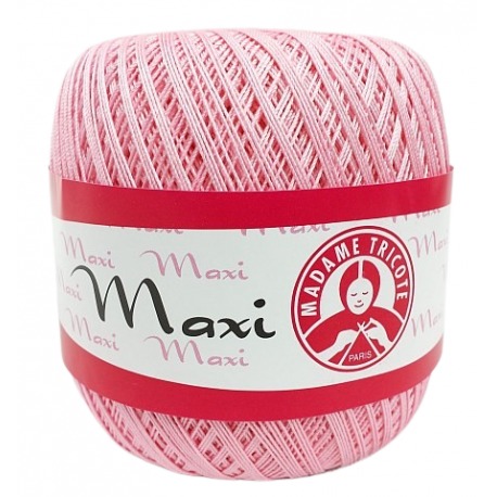 MAXI Madame Tricote jasny różowy 6313
