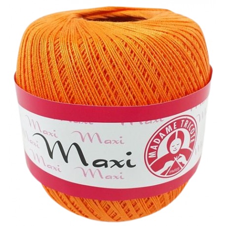 MAXI Madame Tricote pomarańczowy 6350