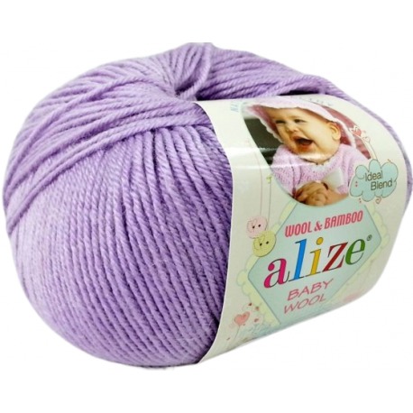 Alize Baby Wool 146 jasny fioletowy
