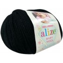 Alize Baby Wool 60 czarny