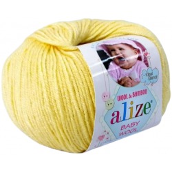 Alize Baby Wool 187 żółty
