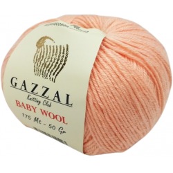 Gazzal Baby Wool 834 brzoskwiniowy
