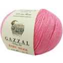 Gazzal Baby Wool 828 cukierkowy róż