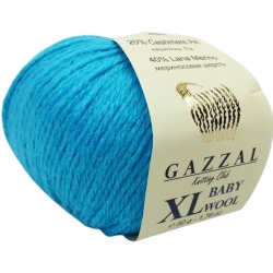 Gazzal Baby Wool XL 820 turkusowy