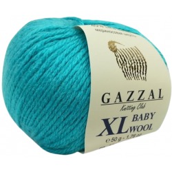 Gazzal Baby Wool XL 832 szmaragdowy