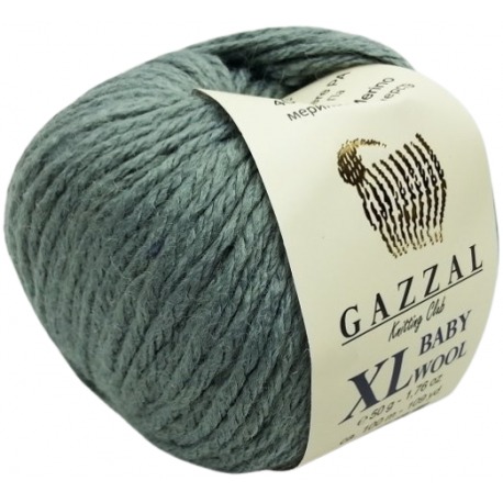 Gazzal Baby Wool XL 818 szary