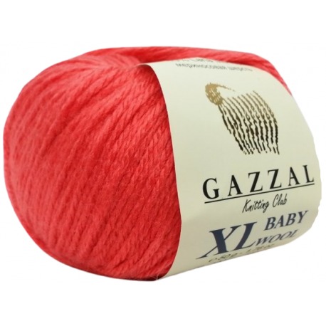Gazzal Baby Wool XL 819 koralowy