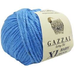 Gazzal Baby Wool XL 813 niebieski