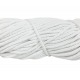 Sznurek bawełniany 5mm kolor biały