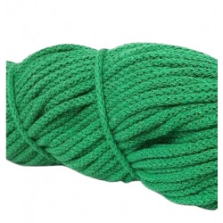 Sznurek bawełniany 5mm kolor zielony