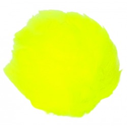 Pompon 9cm neonowy żółty