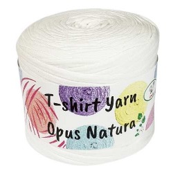 Opus T-shirt Yarn biały