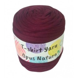 Opus T-shirt Yarn śliwkowy