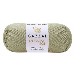 Gazzal Baby Cotton 205 szałwia 518