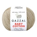 Gazzal Baby Cotton 3446 jasny beżowy