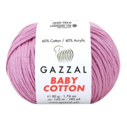 Gazzal Baby Cotton 3422 lila róż