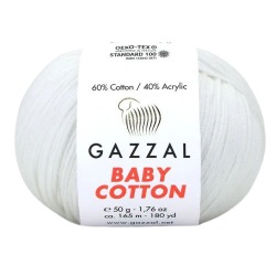 Gazzal Baby Cotton 3410 perłowy