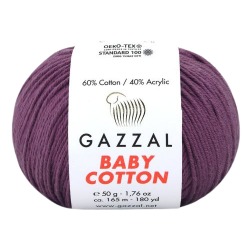 Gazzal Baby Cotton 3441 śliwkowy