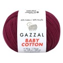 Gazzal Baby Cotton 3442 wiśniowy