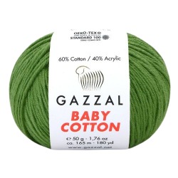 Gazzal Baby Cotton zielony 3449