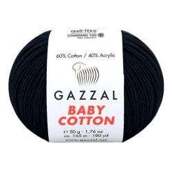 Gazzal Baby Cotton czarny 3433