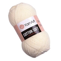 YarnArt Cotton Soft 03 ekri