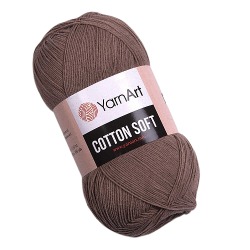 YarnArt Cotton Soft 71 kawa z mlekiem