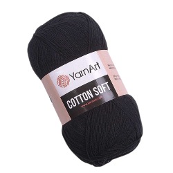 YarnArt Cotton Soft 53 czarny