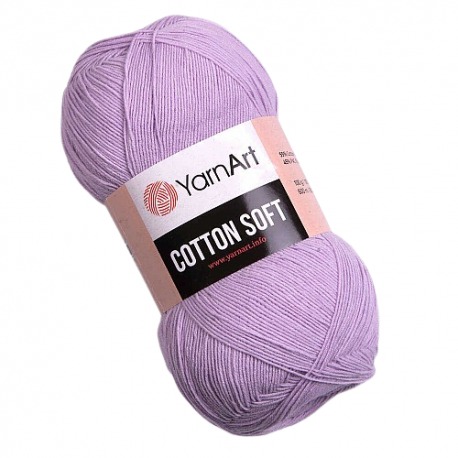 YarnArt Cotton Soft 19 jasny wrzosowy