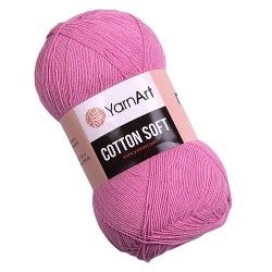 YarnArt Cotton Soft 20 różowy