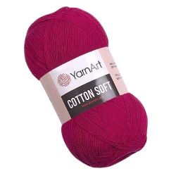 YarnArt Cotton Soft 51 buraczkowy