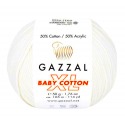 Gazzal Baby Cotton XL 3410 ekri
