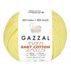 Gazzal Baby Cotton XL 3413 jasny żółty