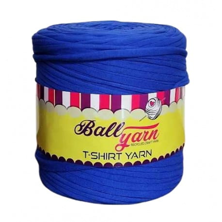 T-shirt Yarn Ball Yarn niebieski