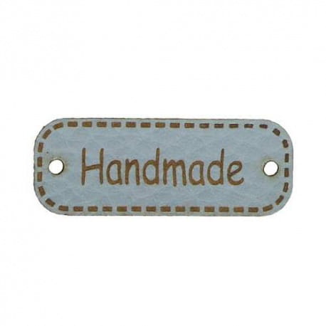 Naszywka skórzana Hand Made 188 10x30mm