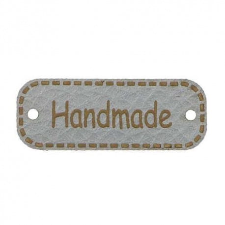 Naszywka skórzana Hand Made 207 15x40mm