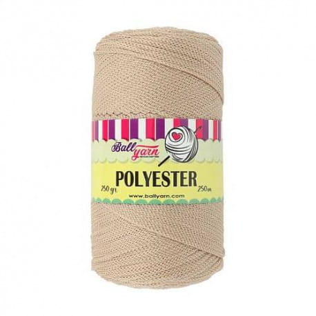 Ball Yarn Polyester Macrame 276 jasny beż