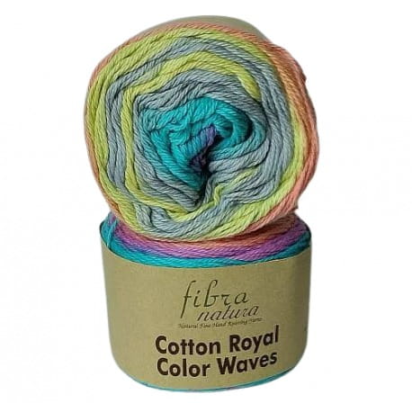 Fibra Natura Cotton Royal Color Waves 22-07