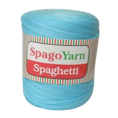 Spaghetti Spago Yarn jasny turkus