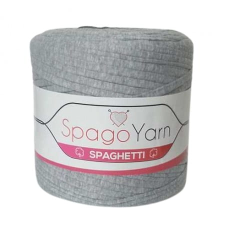 Spaghetti Spago Yarn szary