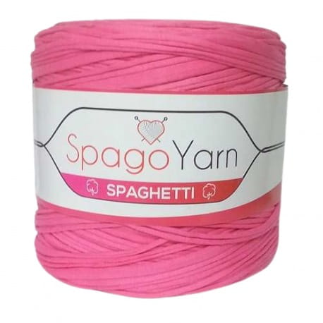 Spaghetti Spago Yarn różowy