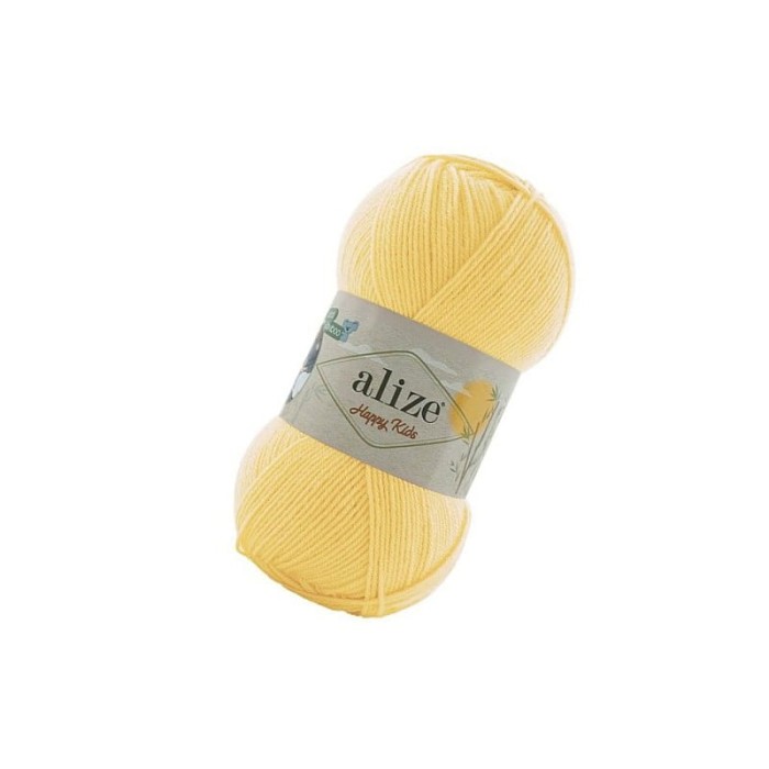 Alize Happy Kids 187 jasny żółty