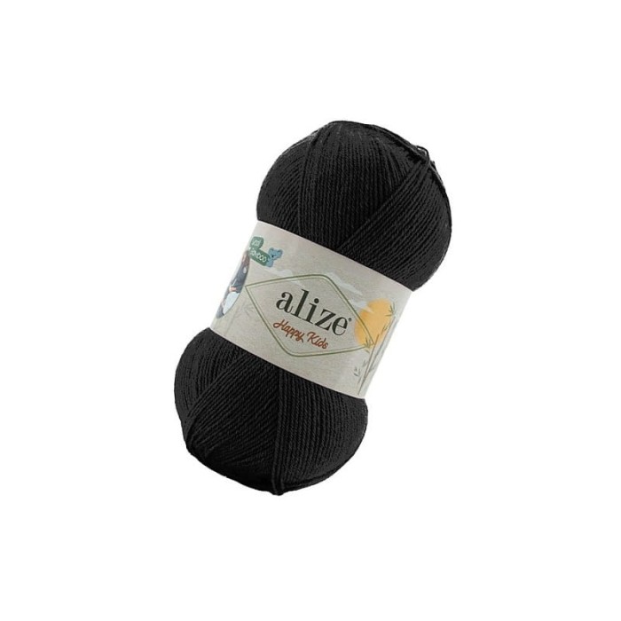 Alize Happy Kids 60 czarny