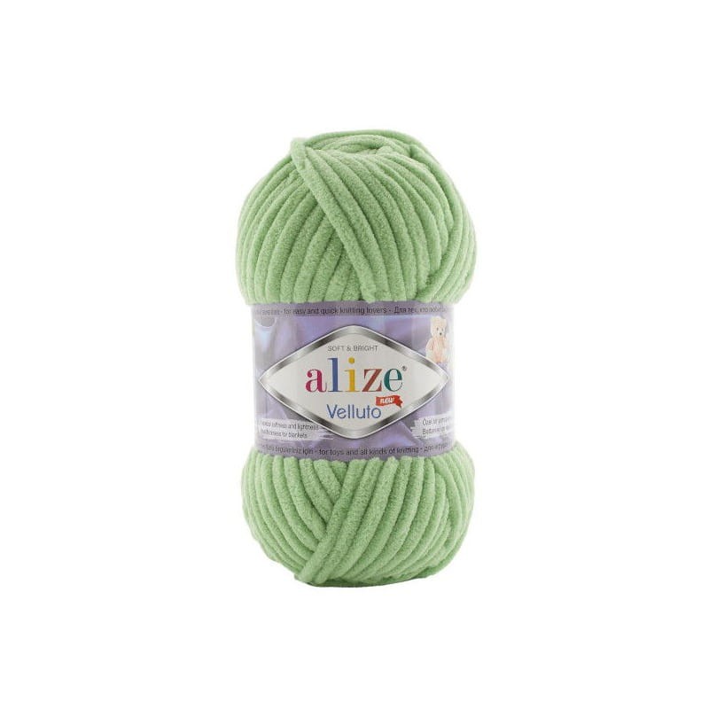 Alize Velluto 103 pistacjowy