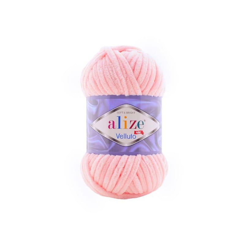 Alize Velluto 340 brzoskwiniowy