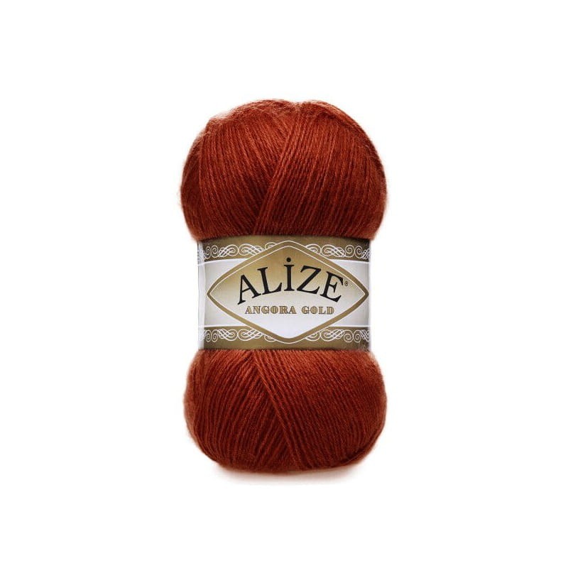 Alize Angora Gold 36 rdzawy