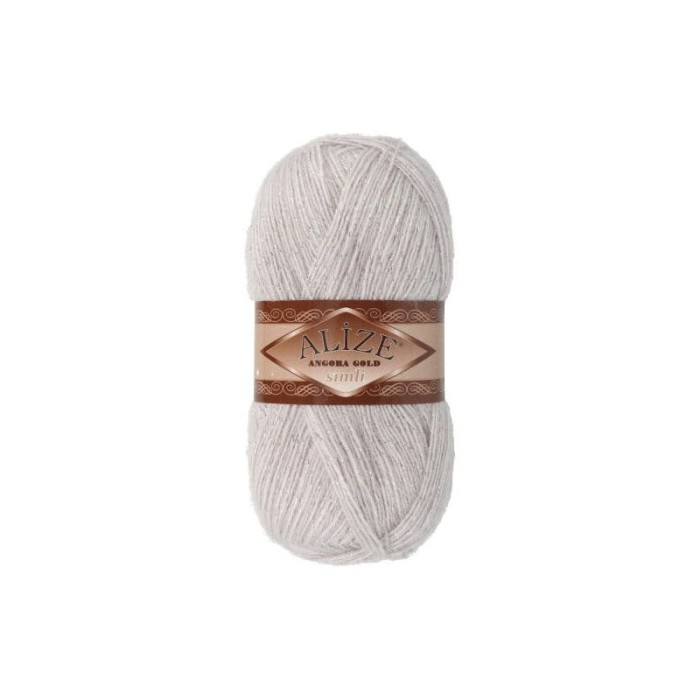 Alize Angora Gold Simli 168 jasny szary