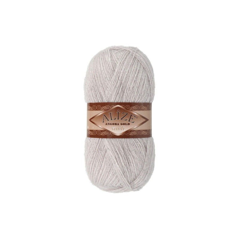 Alize Angora Gold Simli 168 jasny szary