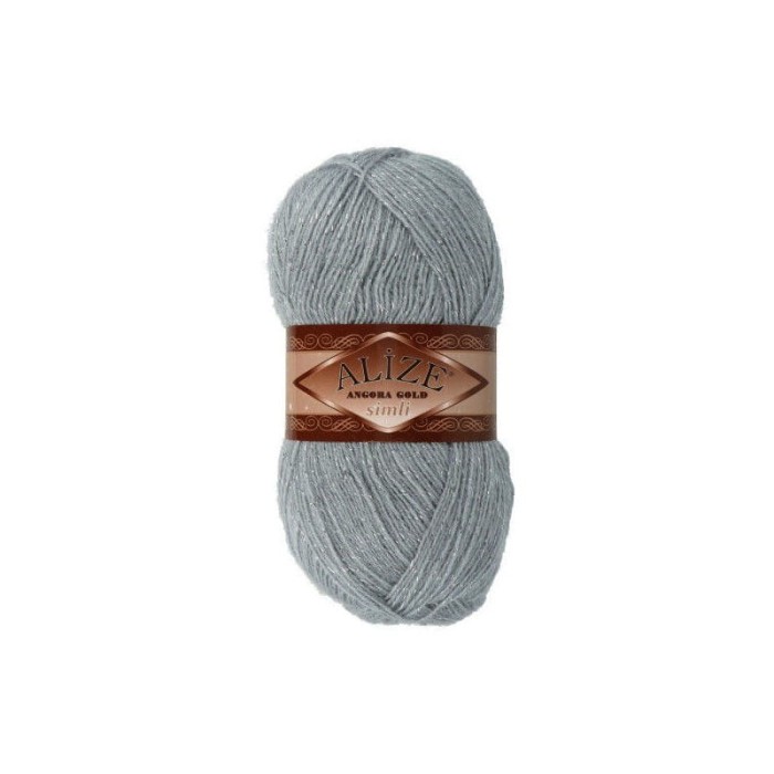 Alize Angora Gold Simli 21 szary